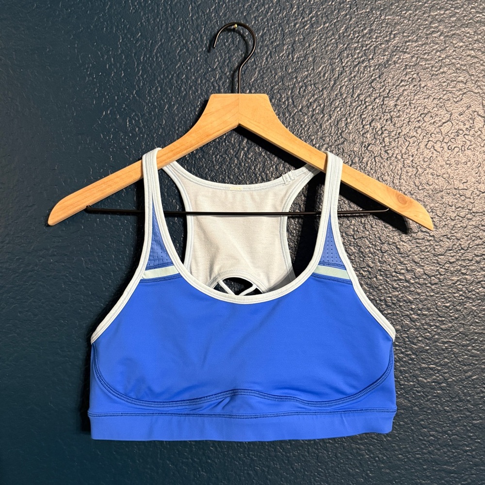 Lululemon Sports Bra Bright Blue & Light Blue